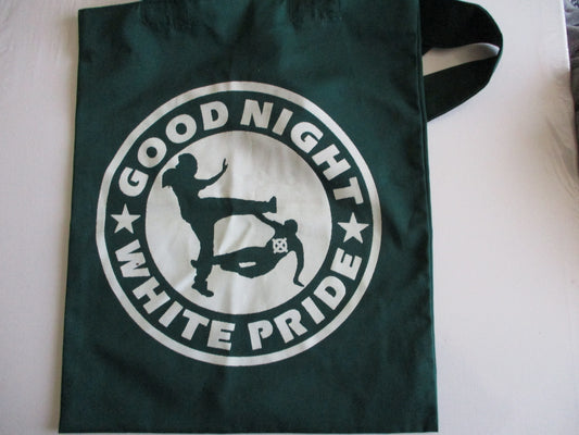 GOOD NIGHT WHITE PRIDE shopping bag . 1 only