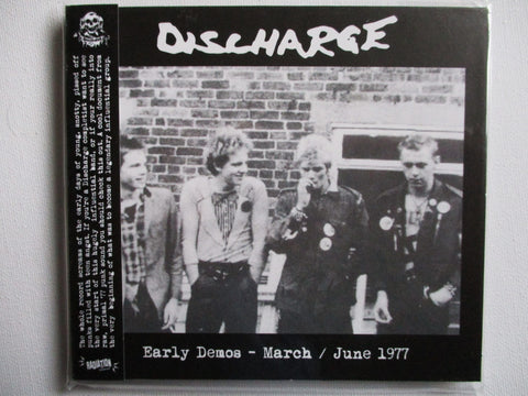 DISCHARGE early demos march/june 1977 CD digipak SALE!