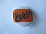 THE CLASH punk badge ( Various designs - 60p each )