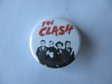 THE CLASH punk badge ( Various designs)