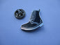 SKINHEAD DM BOOT oi! ska punk METAL BADGE (black)