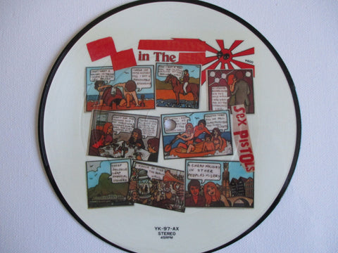 SEX PISTOLS holidays in the sun 7" PIC DISC - SALE!