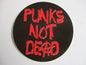 PUNKS NOT DEAD PUNK VINYL STICKER