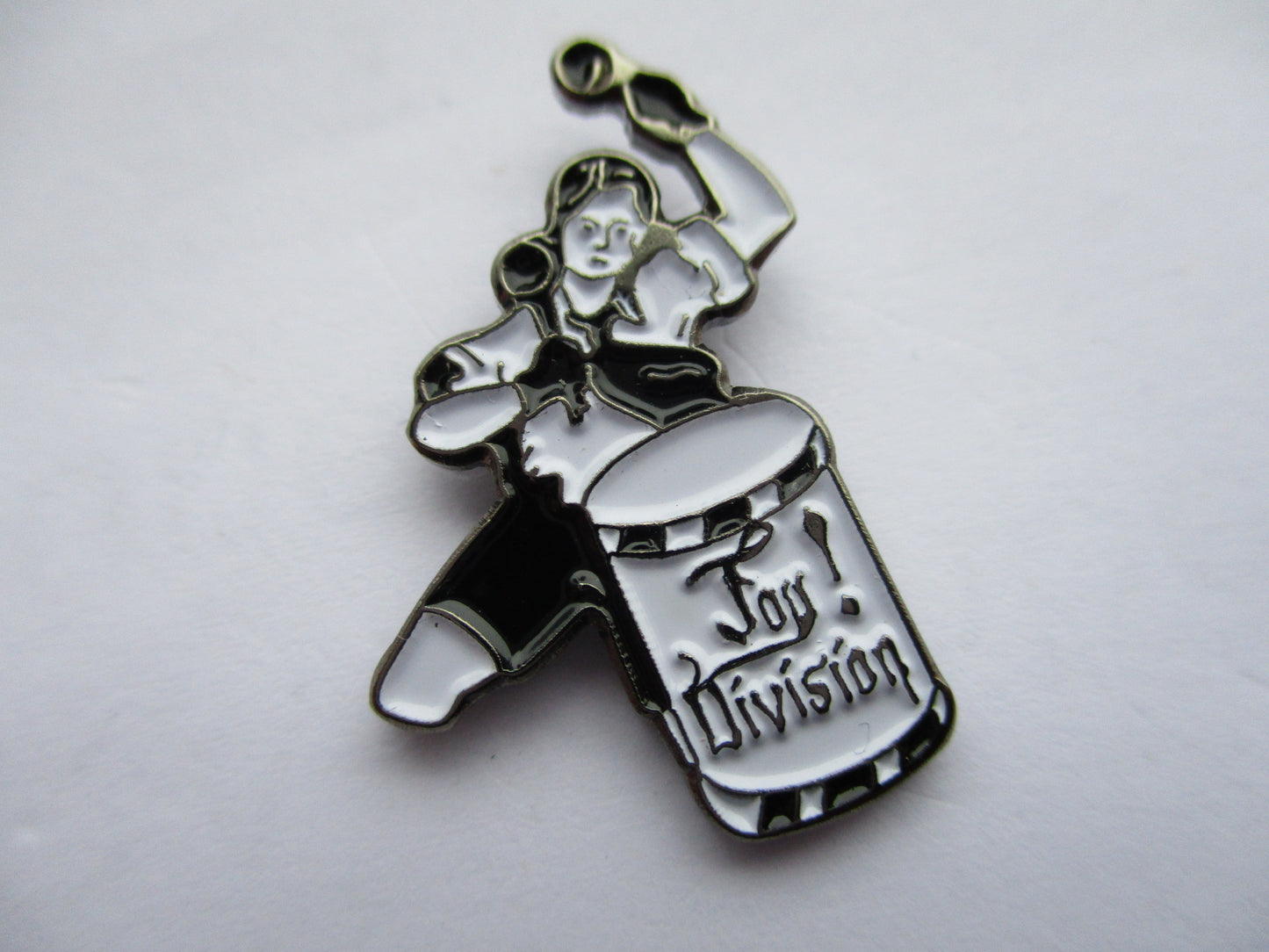 JOY DIVISION post punk METAL BADGE