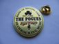 THE POGUES folk punk METAL BADGE (gold)