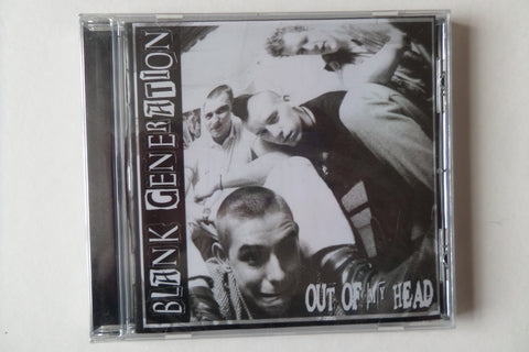 BLANK GENERATION out of my head CD - Savage Amusement