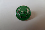 OI! small embossed SKINHEAD PUNK METAL BADGE (various colours £2.99 each) - Savage Amusement
