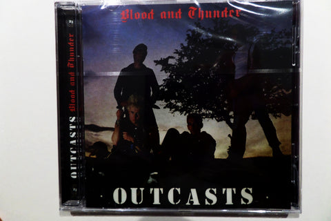 THE OUTCASTS blood & thunder CD - Savage Amusement