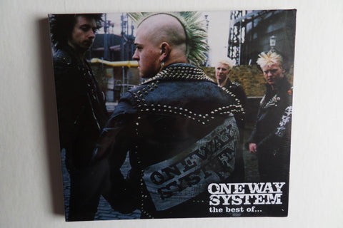 ONE WAY SYSTEM the best of CD digipak - few only! - Savage Amusement