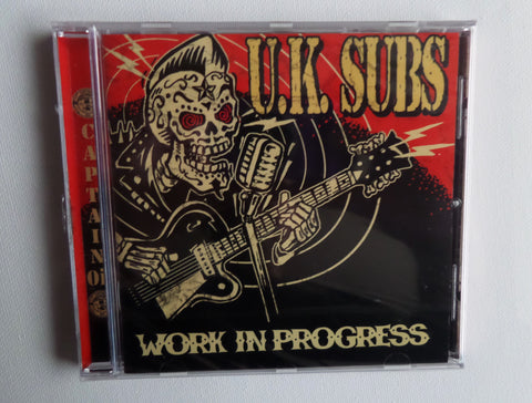 UK SUBS work in progress CD - Savage Amusement