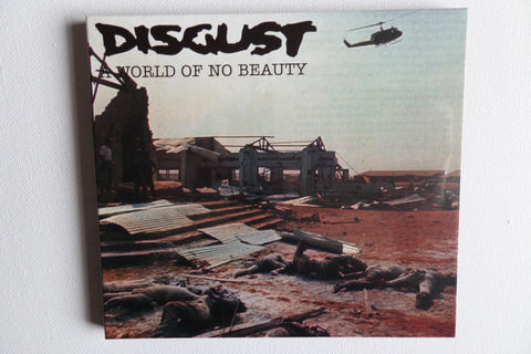 DISGUST a world of no beauty CD digipak (CRUST/D BEAT) - Savage Amusement