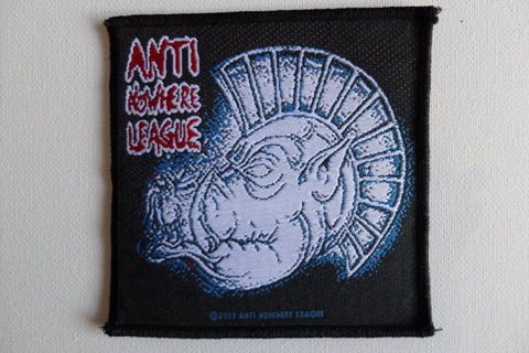 ANTI NOWHERE LEAGUE pig iron punk PATCH - SALE!!! - Savage Amusement