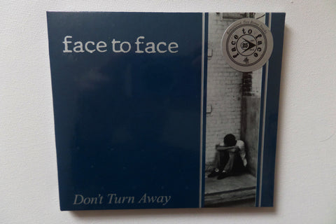 FACE TO FACE don't turn away CD digipak (with 2 extra tracks) - Savage Amusement