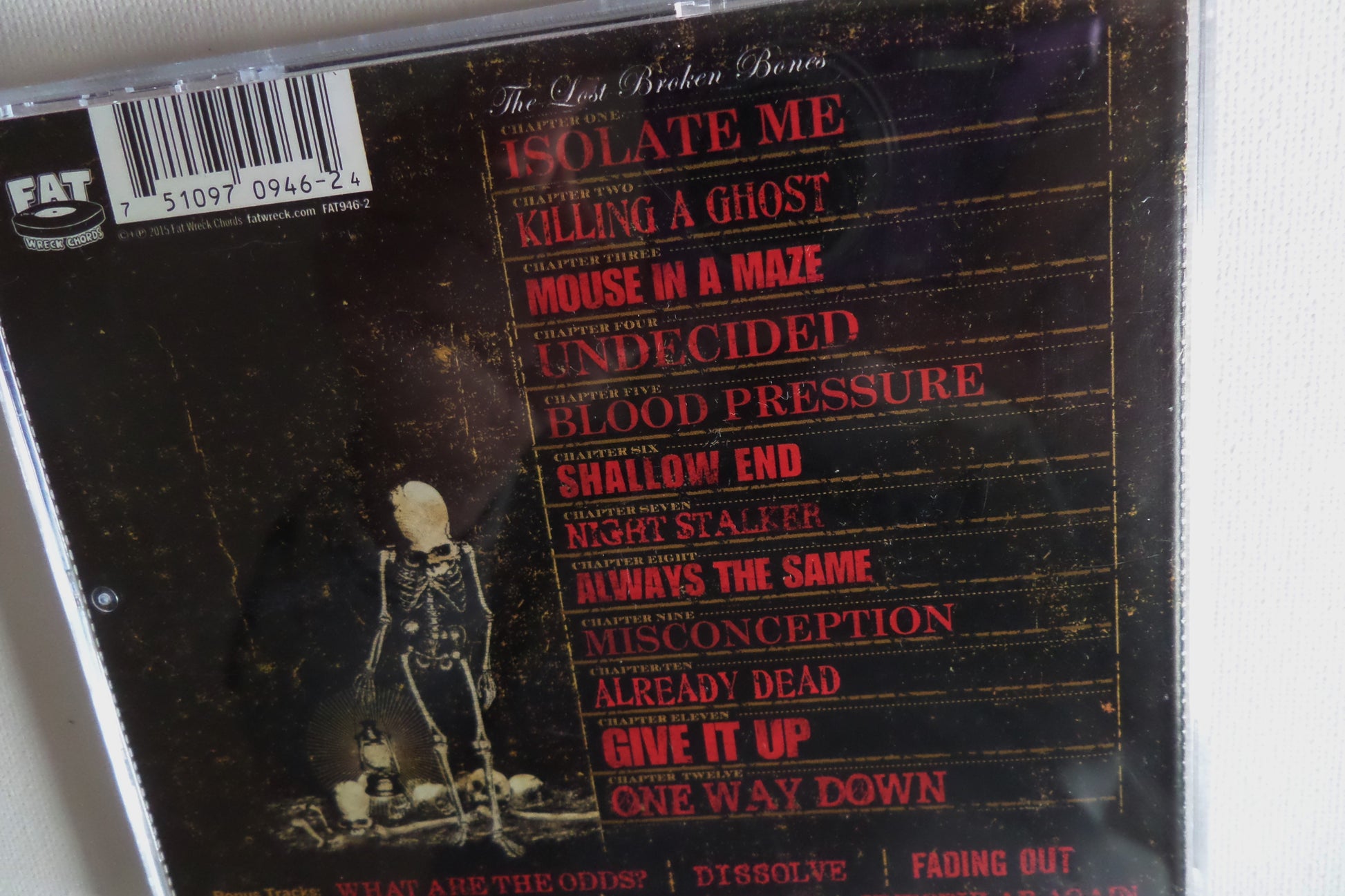 USELESS ID the lost broken bones CD - Savage Amusement