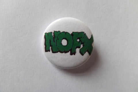 NO FX green logo punk badge - Savage Amusement