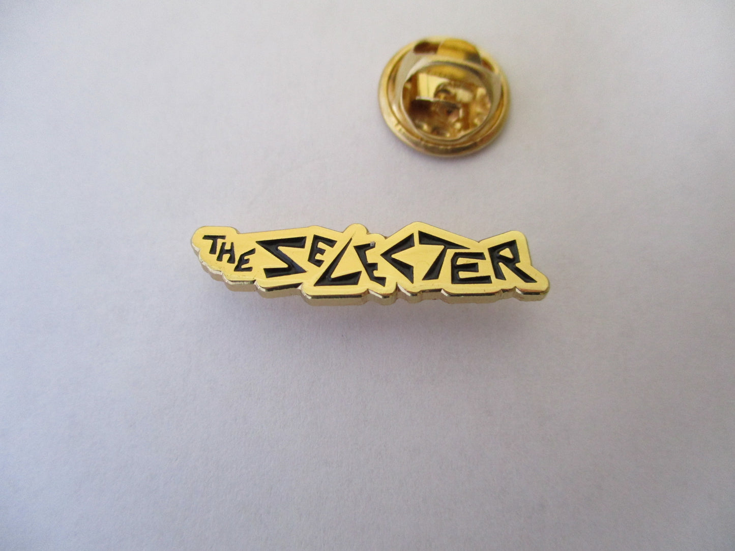 THE SELECTER ska METAL BADGE (gold)