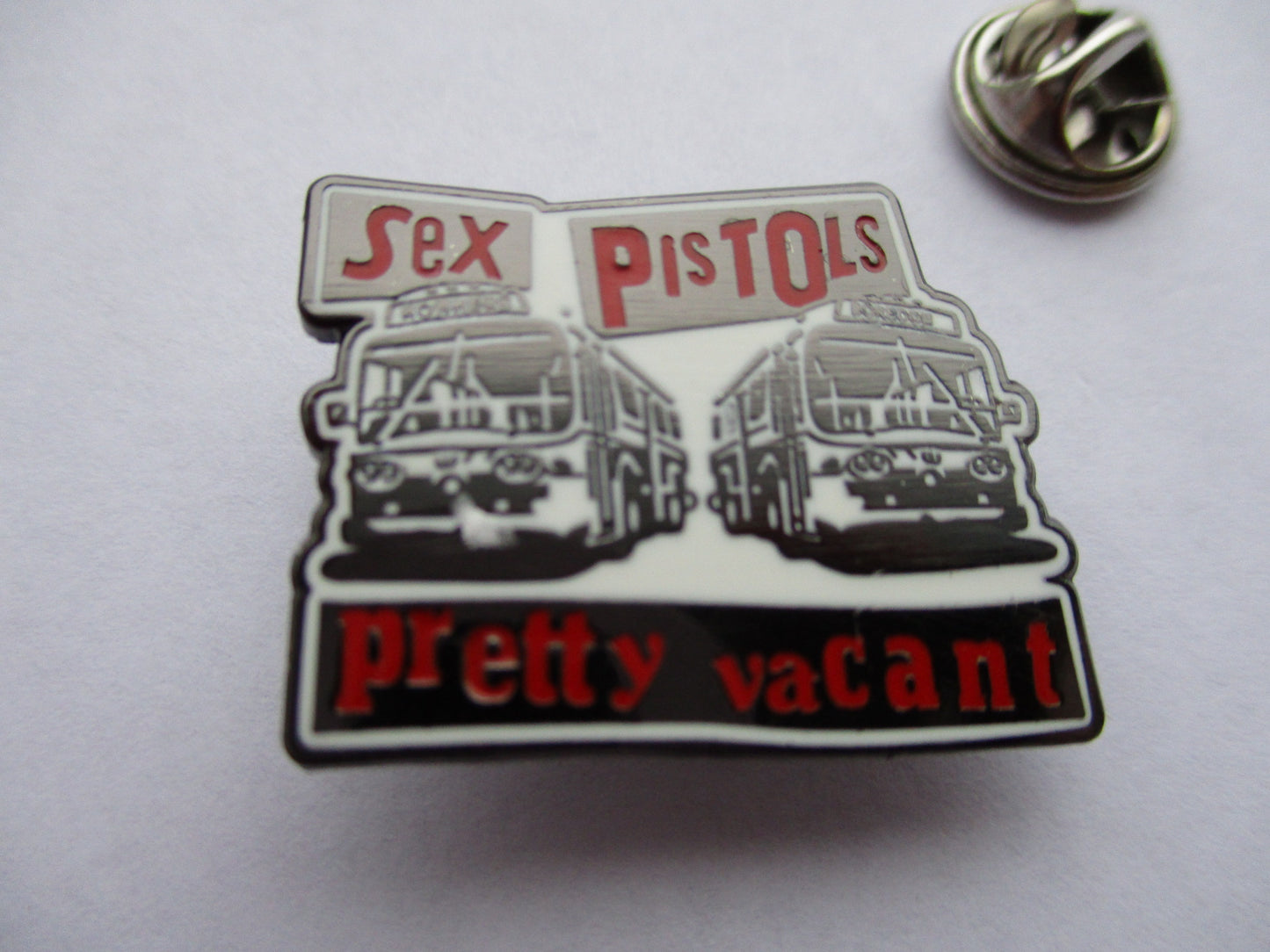 SEX PISTOLS pretty vacant PUNK METAL BADGE last few!