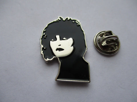 goth post punk new wave metal badge enamel pin collectors siouxsie & the banshees