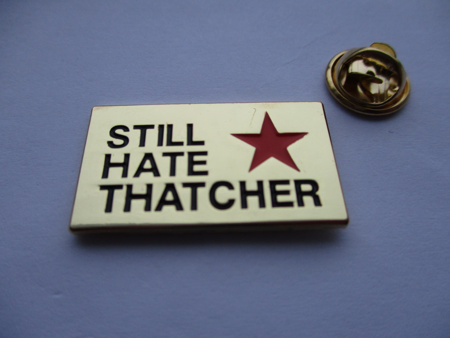 ANTI TORY METAL BADGES - Buy 3+ get 20% off!