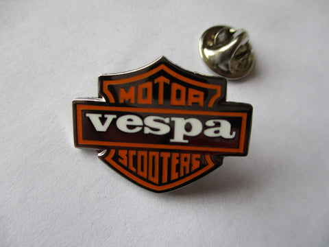 VESPA motor scooters MOD METAL BADGE