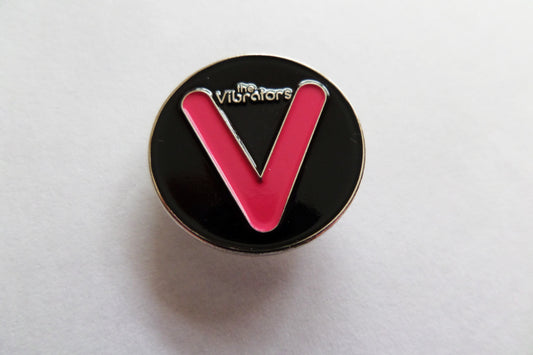 THE VIBRATORS PUNK METAL BADGE few only - Savage Amusement