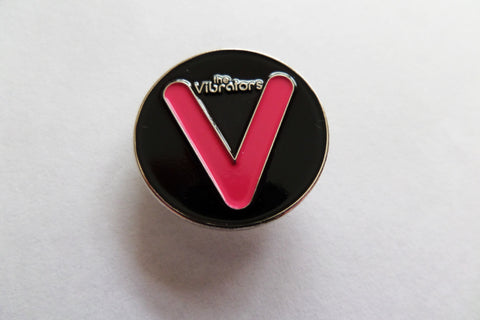 THE VIBRATORS PUNK METAL BADGE few only - Savage Amusement