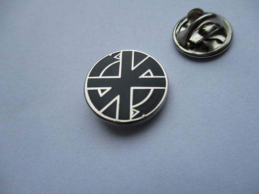 CRASS mini serpent ANARCHO PUNK METAL BADGE